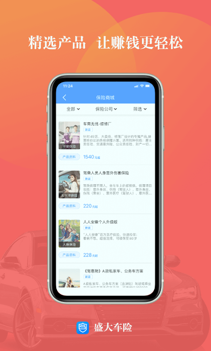 盛大车险截图2