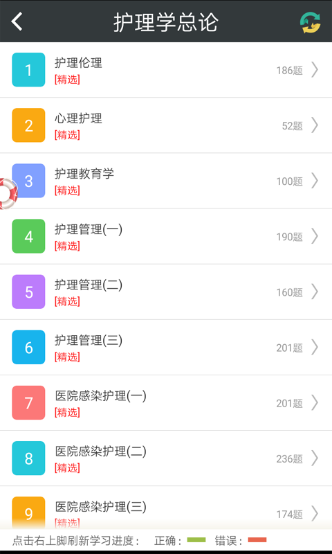 外科护理高级职称总题库截图3