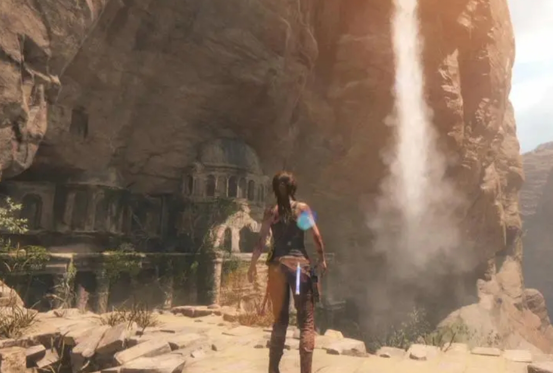 古墓丽影之崛起熊怎么过