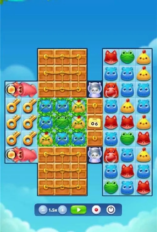 开心消消乐隐藏关120关怎么过