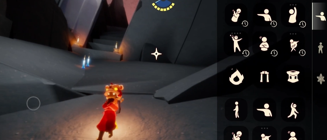 光遇如何在暮土用警惕站姿遁地