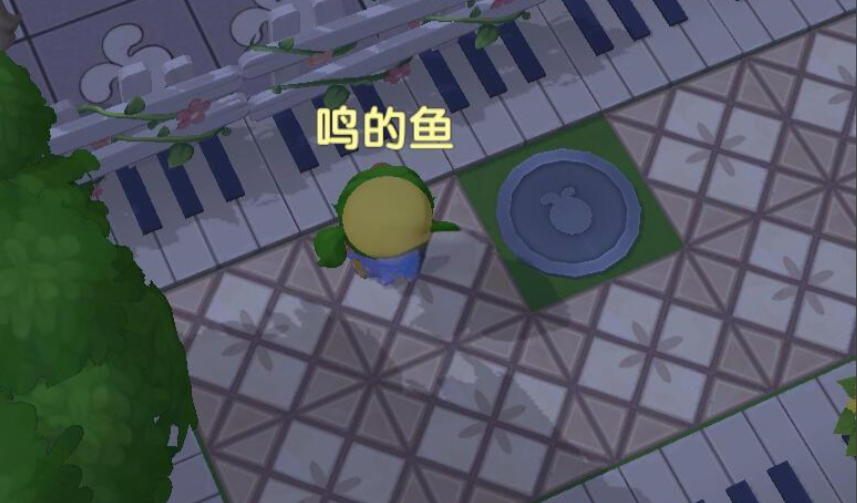 摩尔庄园装扮怎么摆在天上