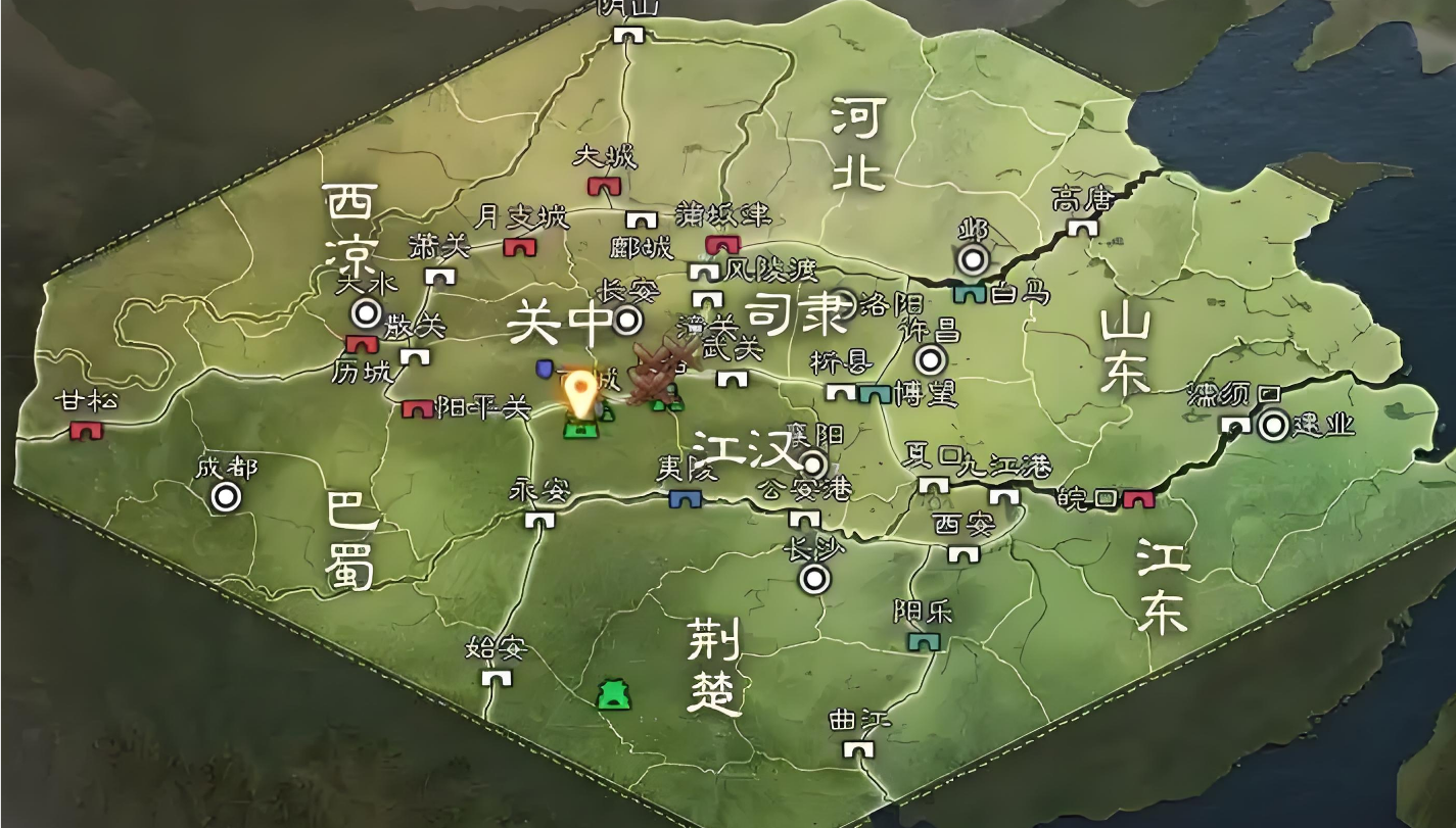 三国志战略版荆楚如何到西凉