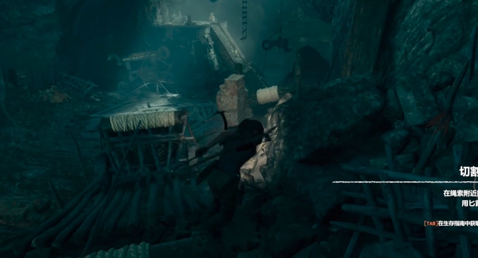 古墓丽影11金字塔顶部怎么过