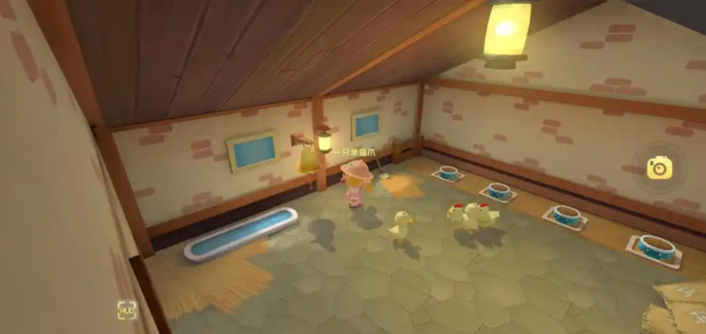 摩尔庄园怎么让小鸡进去