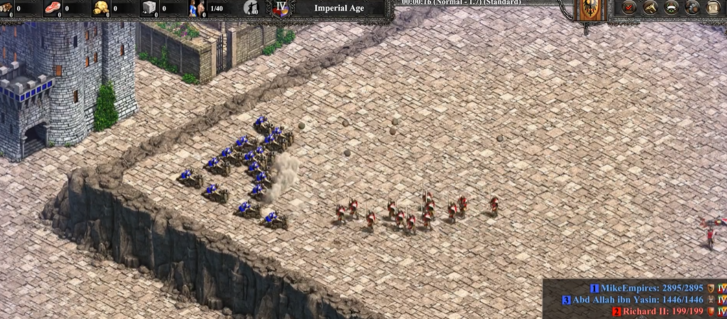 帝国时代2手推炮怕什么英雄