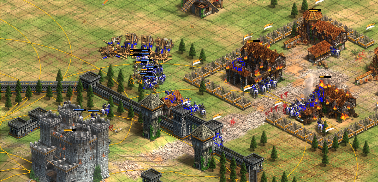 帝国时代2骑兵怎么打城堡