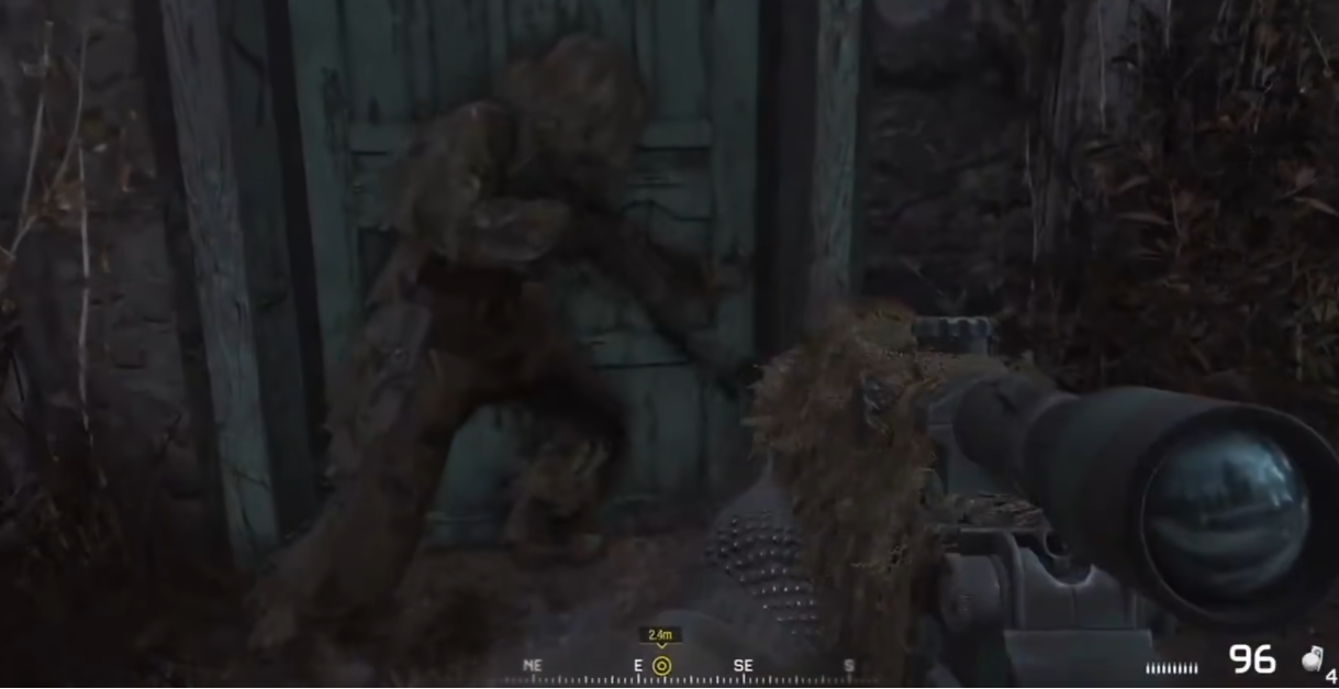 使命召唤4双狙怎么过的啊