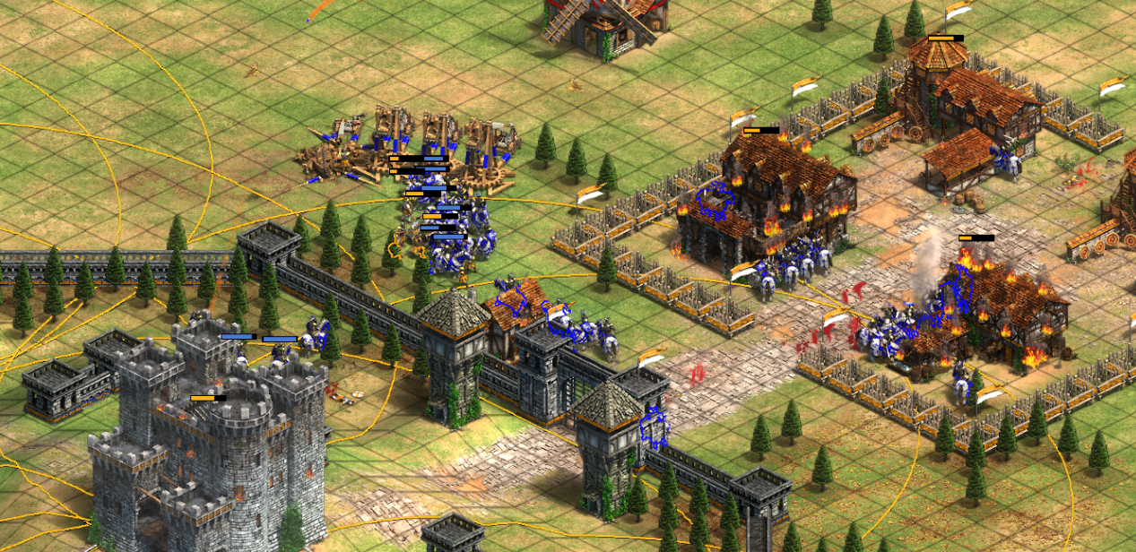 帝国时代2骑兵怎么打