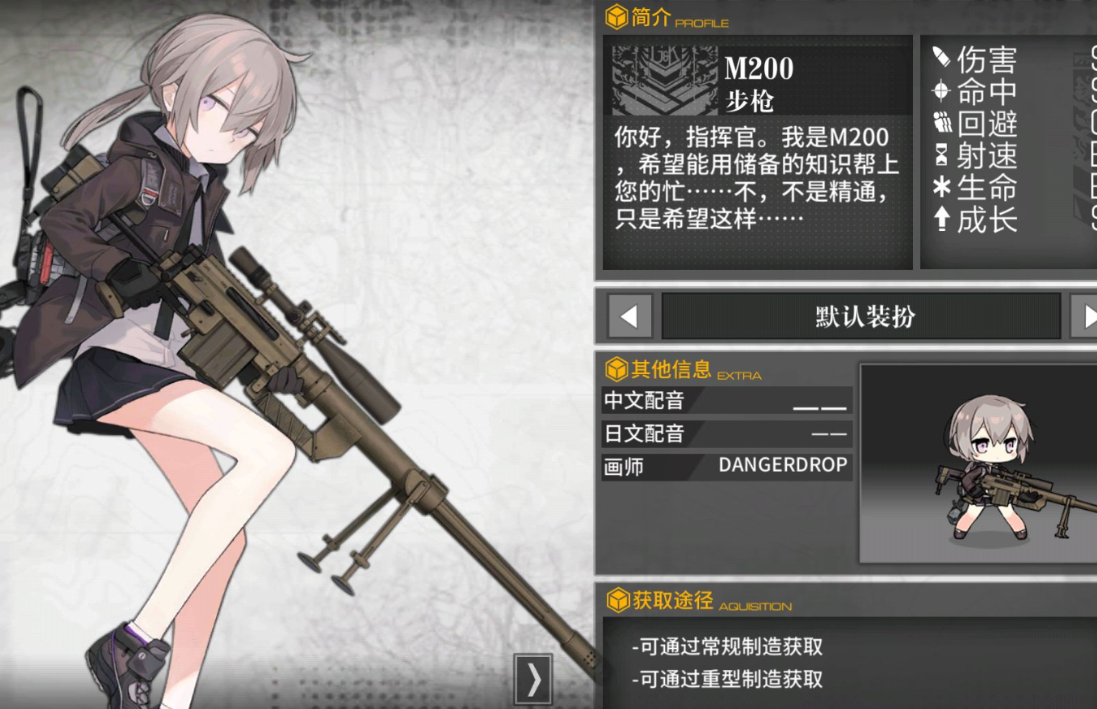 少女前线m200怎么样