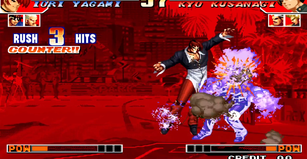 拳皇97怎么压住起身升龙