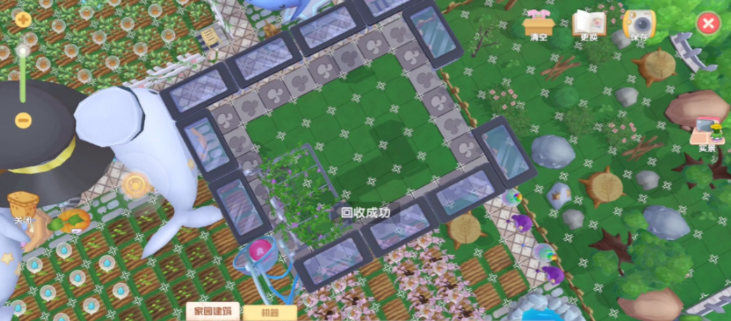 摩尔庄园玻璃上怎么放椅子