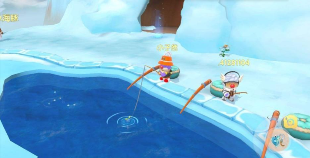 摩尔庄园雪獭怎么放在空中