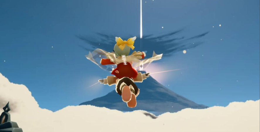 光遇背背飞怎么过试炼