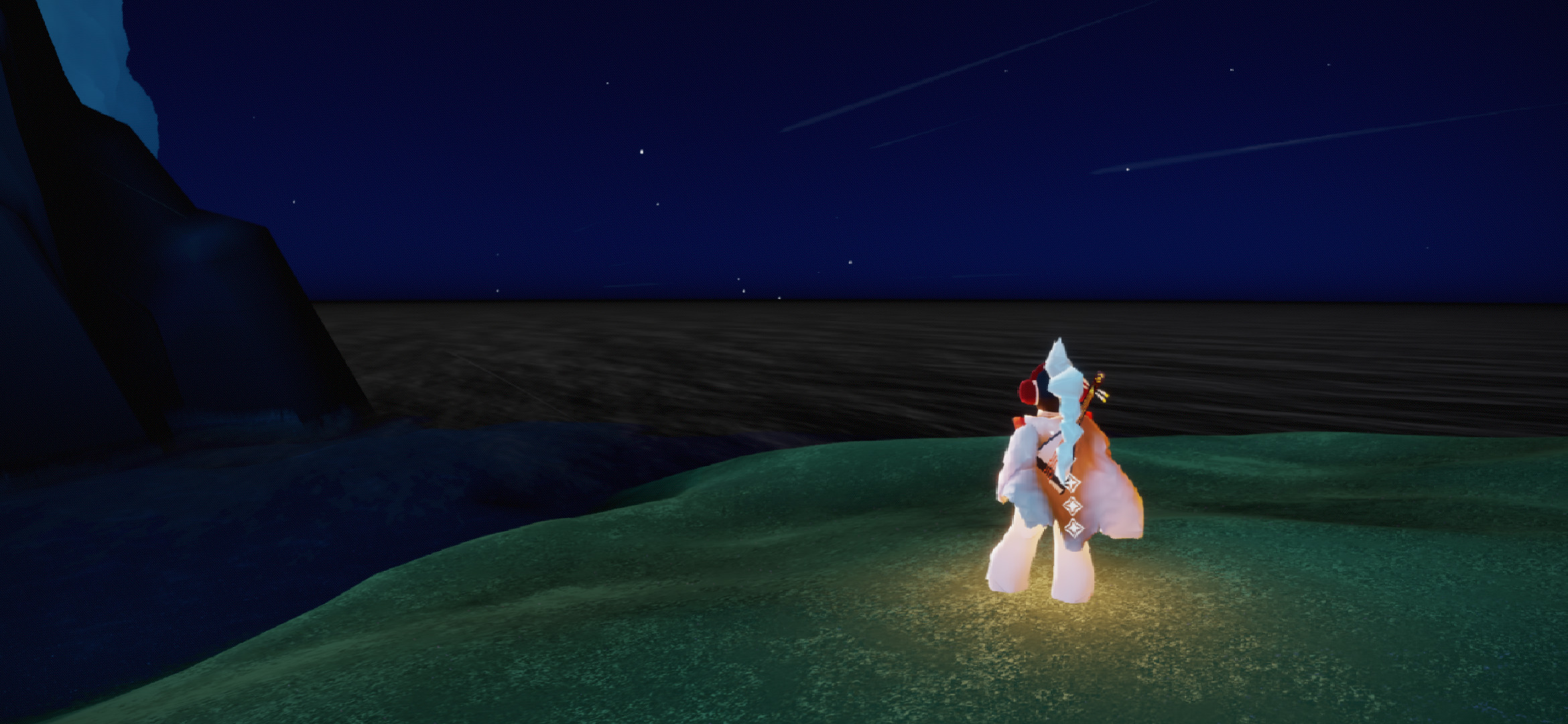 光遇白绒斗篷怎么搭配