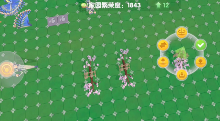 摩尔庄园玫瑰花樱花怎么装饰