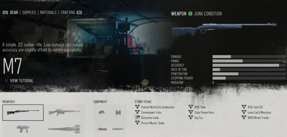 往日不再随身武器推荐哪个