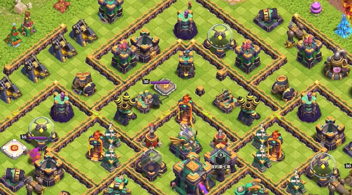 部落冲突哪个布局好