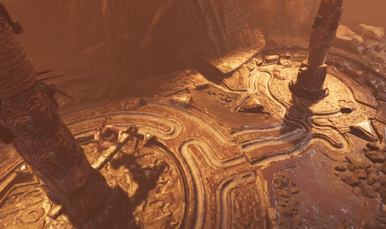 古墓丽影暗影柱子怎么转