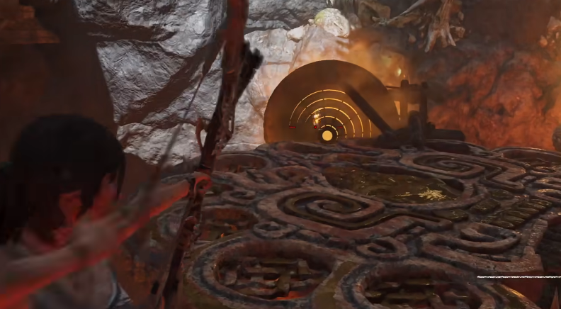 古墓丽影锻炉古墓怎么进