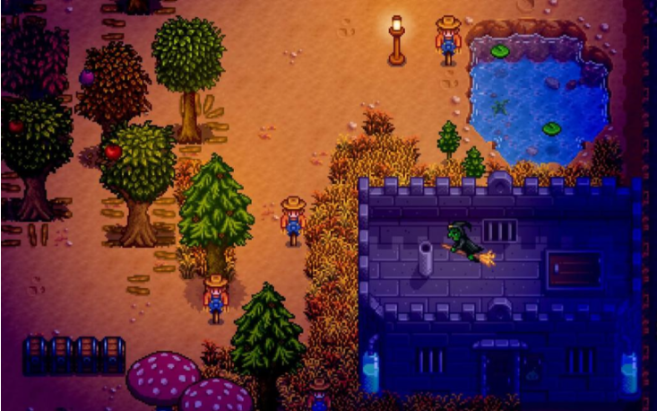 星露谷物语怎么防止女巫捣乱