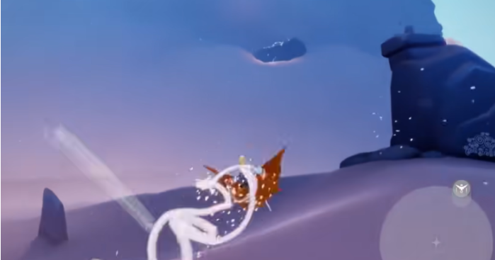 光遇如何飞的时候转圈