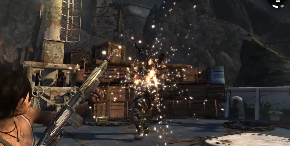 古墓丽影9轮船钢铁男怎么过